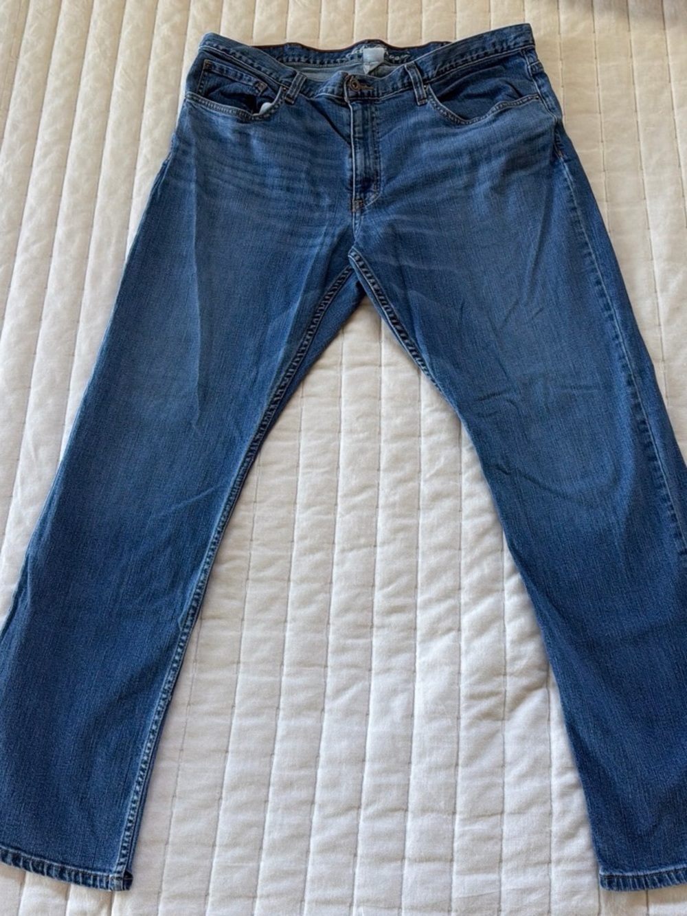 Eddie Bauer Men's Medium Blue Straight Jeans